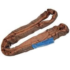 주문 갈색 6 톤 폴리에스터 끝없는 원형 스링 큰 철 막대기 에코 친화적 online manufacture