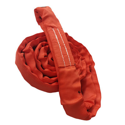 주문 헤비 듀티 폴리에스터 엔드리스 라운드 슬링, EN 1492 2 라운드 슬링 CE 인증 online manufacture