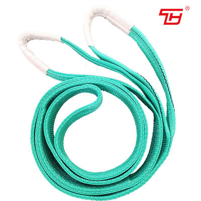 주문 편평한 베켓 눈을 가진 60mm 폭 2T 녹색 100% 폴리에스테 가죽 끈 새총 online manufacture