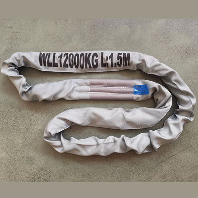 주문 28mm Diameter Polyester Lifting Sling Offering Good Chemical Resistance and Oem Engineered for Industrial Hoisting Solutions online manufacture